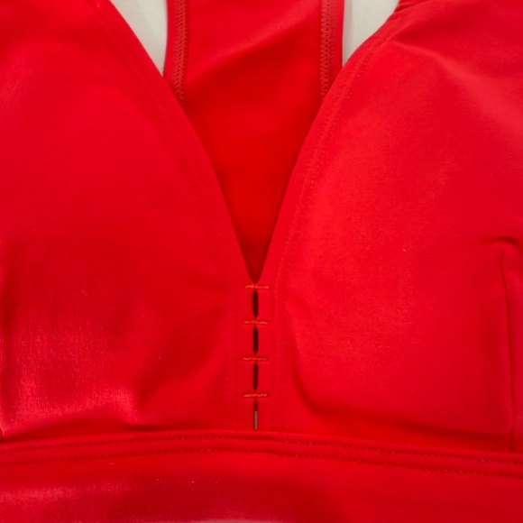 Lavaloka Activewear Bright Orange Strappy Sports Bra. NWT. SAMPLE SALE. - Picture 8 of 8